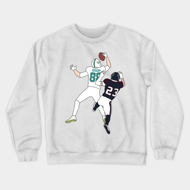 one hand catch the 88 Crewneck Sweatshirt by rsclvisual